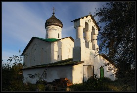 Храм св. Николая в селе Устье